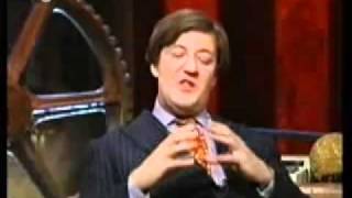 Stephen Fry at Room 101.