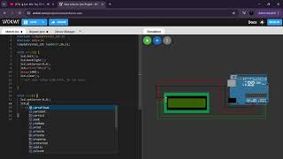 Master LCD I2C in Wokwi Simulation 🚀 Step-by-Step Arduino Tutorial