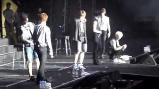 [FANCAM] BEAST - Will You Be Alright + Talking + Dongwoon funny intro @ AIA Kpop concert in Malaysia