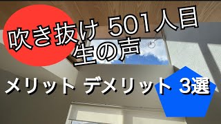 【吹き抜けのメリットデメリット3選】実際に住んでみてのレビューをお届けします