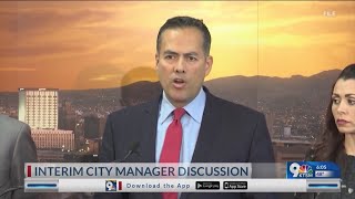 Interim City Manager Discussion