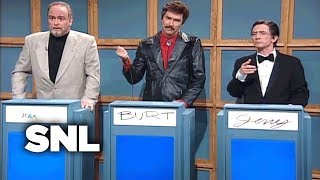 Celebrity Jeopardy!: Sean Connery, Burt Reynolds, Jerry Lewis - SNL