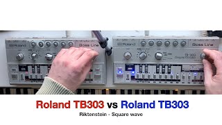 TB 303 vs TB 303