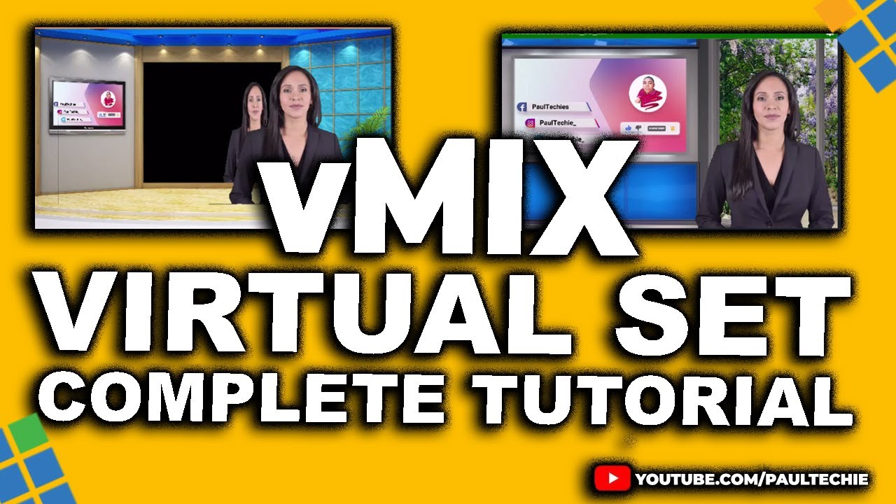 VMix Virtual Set Tutorial | Download & Install Free VMix VMix Virtual ...