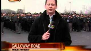 Noon: Sandusky police officer funeral