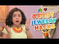 😱TESTING VIRAL JEWELRY Hacks 👑 | KACHA BADAM necklace,Safety Pin🧷Bracelet, Pasta💍 | Munna Unplugged