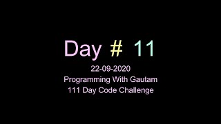 Functions in Python | 111 Day code Challenge | Programming with Gautam