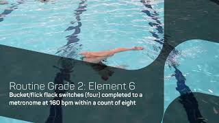 Bucket/flick flack switches | Artistic Swimming Routines