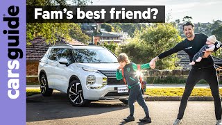 Family test - does this SUV offer more than just good value? Mitsubishi Outlander Exceed 2023 review