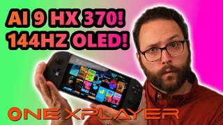 The FIRST Ryzen AI 9 HX 370 OLED PC Handheld! Will the Onexfly F1 Pro be a Home Run?