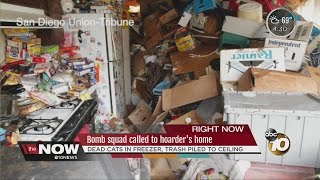 Bomb squad called to hoarder's home