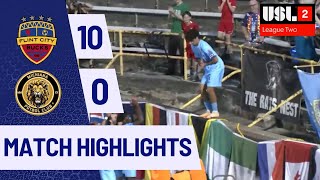 USL LEAGUE 2 MATCH HIGHLIGHTS: Flint City Bucks vs Michiana Lions