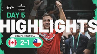 Highlights: Canada v Chile | Davis Cup 2023
