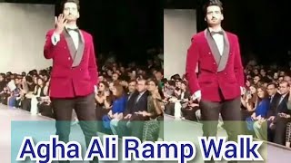 Agha Ali Ramp Walk 2020 || Subscribe my chennal for more vedios