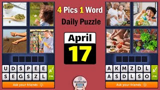 4 Pics 1 Word (Daily Puzzle) April 17 2022