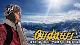 #SONNIETV: WINTER TIME IN GUDAURI | DIY TRAVEL| GEORGIA