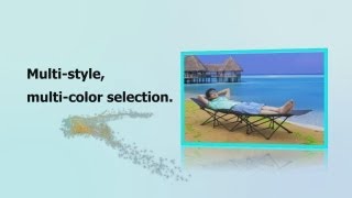 TOMTOP Wholesale Portable Folding 2 Layers  Lunch Nap Beach Bed