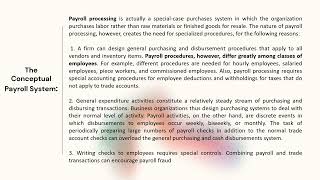 Accounting Information System: Chapter 6 - Payroll Processing and Fixed Asset Procedures
