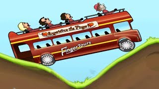 Hill Climb Racing - Gameplay Walkthrough Part 15 - Tourist Bus (ios, Android)