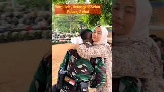 Kesedihan Kakak Lepas Adik Satgas #tni #army #kostrad #marinir #kopassus #kopasgat