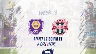 USL LIVE - Orlando City B vs Toronto FC II 4/4/17