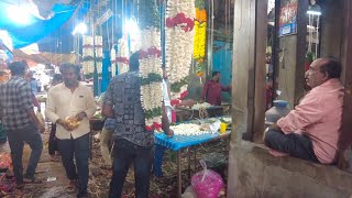 Vellore flower Market wholesale \u0026 Retail #vellore #flowermarket #velloredistrict