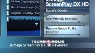 Technoholik AV Special: iOmega ScreenPlay Media Player Reviewed