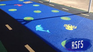 Rubber Crumb Installation in Woking, Surrey | Wetpour Installation Near Me