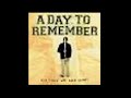 Adtr Downfall of us all HQ Lossless FLAC cd Quality audio A day to remember