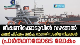 Iran seized British ship ബ്രിട്ടിഷ് നാവിക കപ്പല്‍ പിടിക്കും മുൻപു നടന്നത് നാടകീയ നീക്കങ്ങള്‍