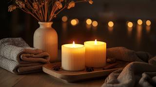 Deep Sleep Music 🌙 Warm Candlelight & Soft Piano Ambience