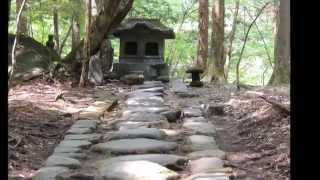 Nikko, Japan Small Temples and Shrines with Ancient Paths