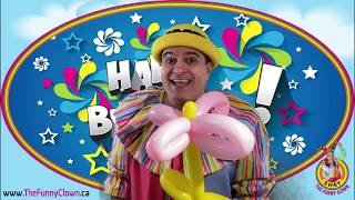 Birthday Greeting and Song to SHAHAR from Shay the Funny Clown