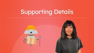 Supporting Details - Identifying Details That Support a Main Idea