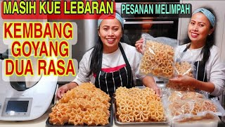 Bikin kembang goyang dua rasa