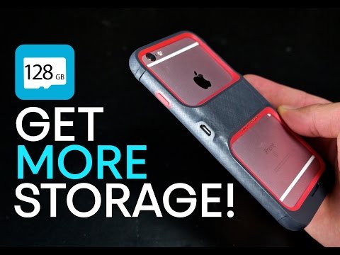 New Case Upgrades iPhone 6S Storage Up To 128GB! New Case Upgrades iPhone 6S Storage Up To 128GB!