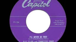 1950 HITS ARCHIVE: I’ll Never Be Free - Kay Starr \u0026 Tennessee Ernie Ford