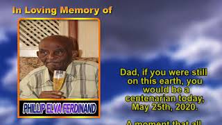 Phillip Elva Ferdinand thank you & mem