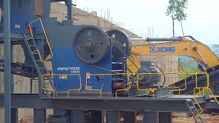 Pultvizor® make 200tph Stone Jaw Crusher V3642 has been Successfully Installed at Odisha.