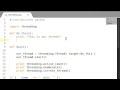 Python [threading] 02 Creating Our Own Thread Object