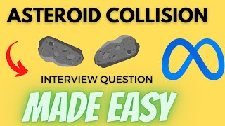 Asteroid Collision - Leetcode 735 - Python