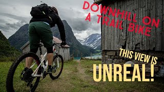 BLACK MTB TRAIL - SEGESTAD IN STRYN - It too steep! Bronson get tested it`s limits