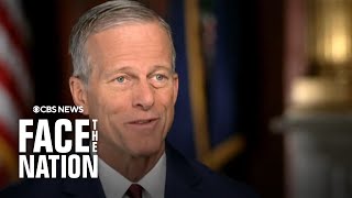 Majority Leader John Thune says he'll help Trump understand \