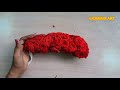 how to string rose flower garland | roja poo malai kattuvathu eppadi in tamil