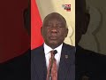 There is no space for intolerance in South Africa - Ramaphosa