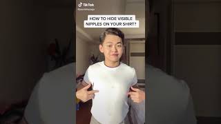 Hide Visible Nipples On Your Shirt