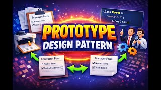 21. Prototype Design Pattern in JavaScript | Real-Time Example Explained Clearly