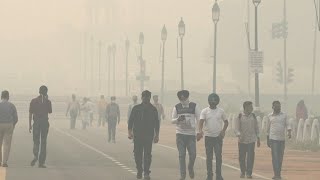 Toxic haze envelopes Delhi as air pollution worsens | AFP