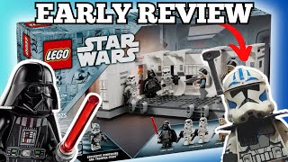 2024 LEGO Star Wars 75387 BOARDING THE TANTIVE IV Review! (INSANE)
