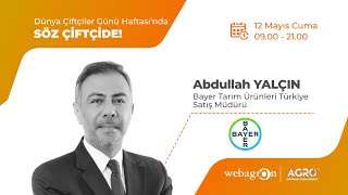 Bayer Tarım Ürünleri Türkiye Satış Müdürü Abdullah Yalçın | Dünya Çiftçiler Günü Zirvesi 2023